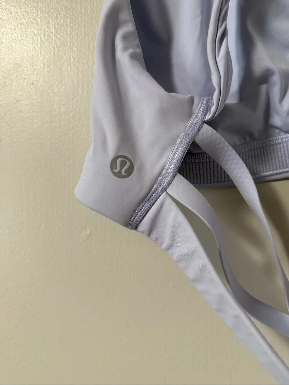 lululemon athletica Light Lavender Strappy Sports Bra